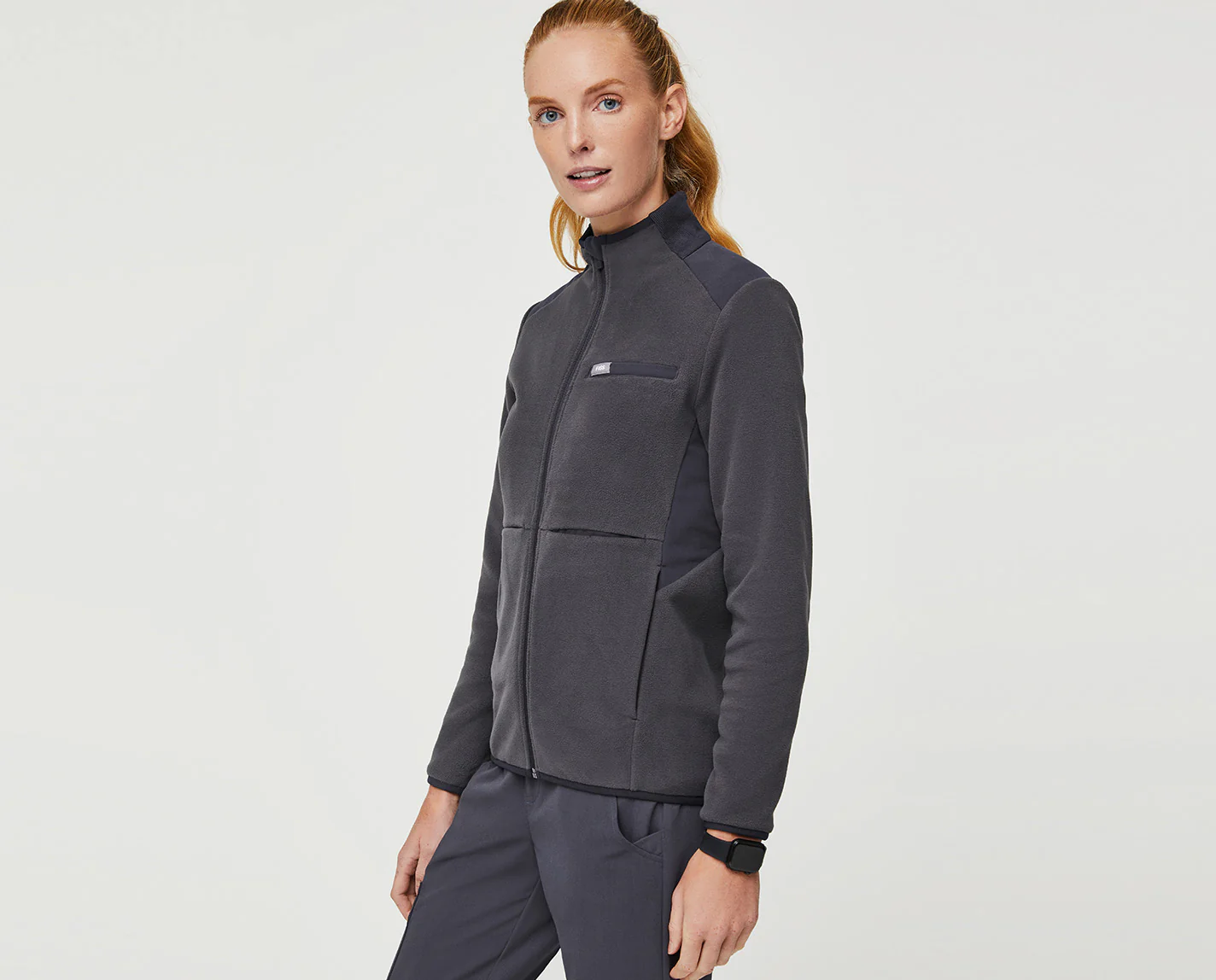 women's Deep Charcoal On-Shift™ - Fleece Jacket - Image 8