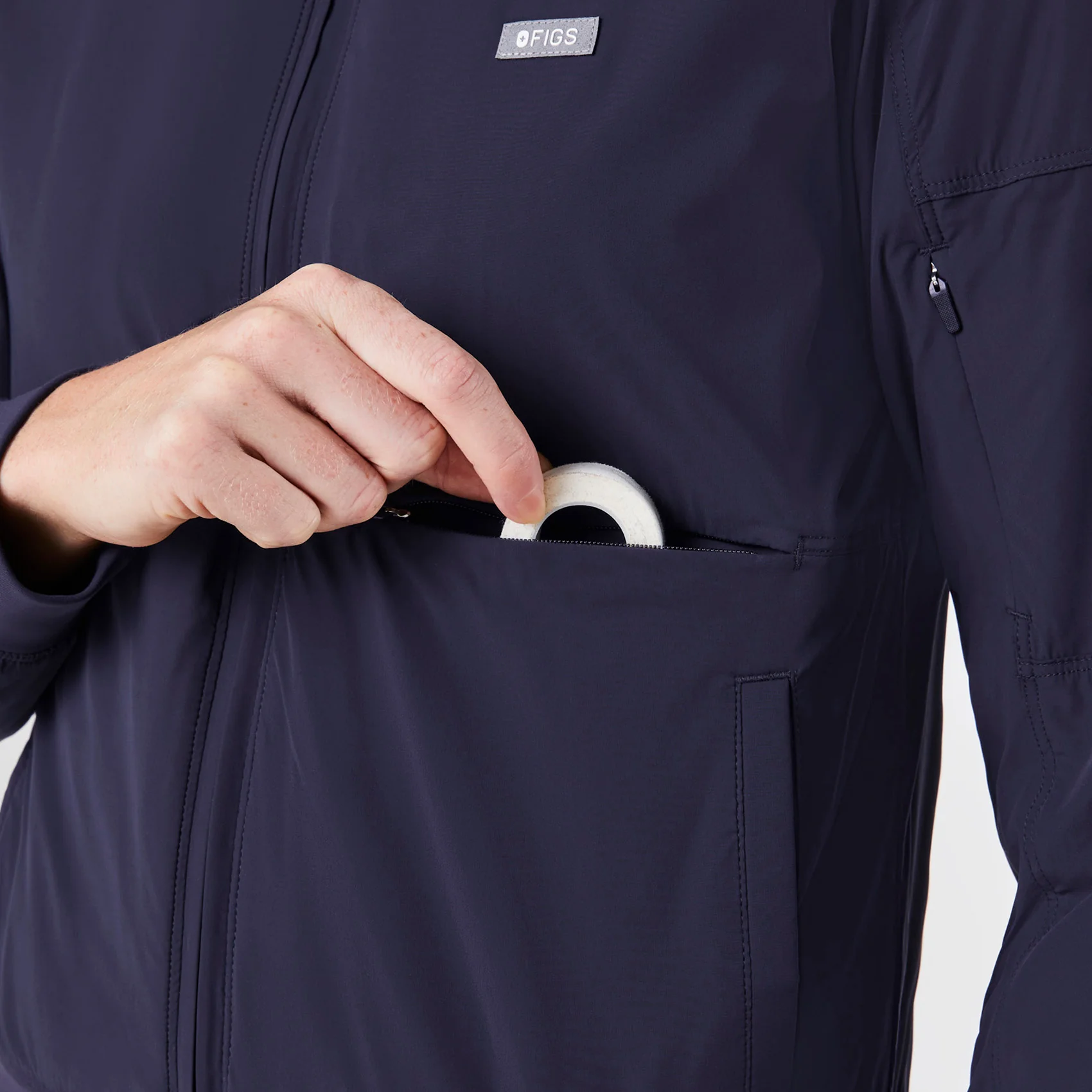 women's Navy On-Shift Float - Bomber Jacket™ - Image 7