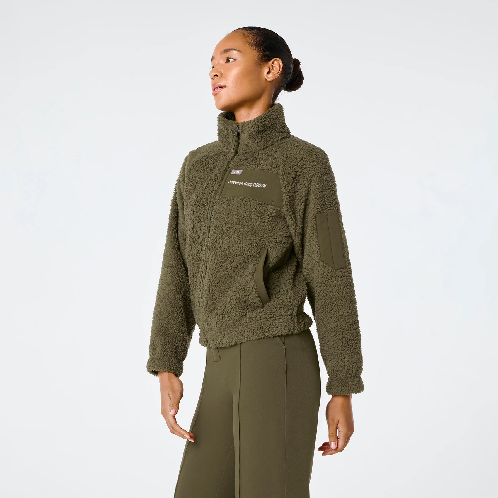 women's Spruce On-Shift High Pile - Bomber Jacket™ - Image 3