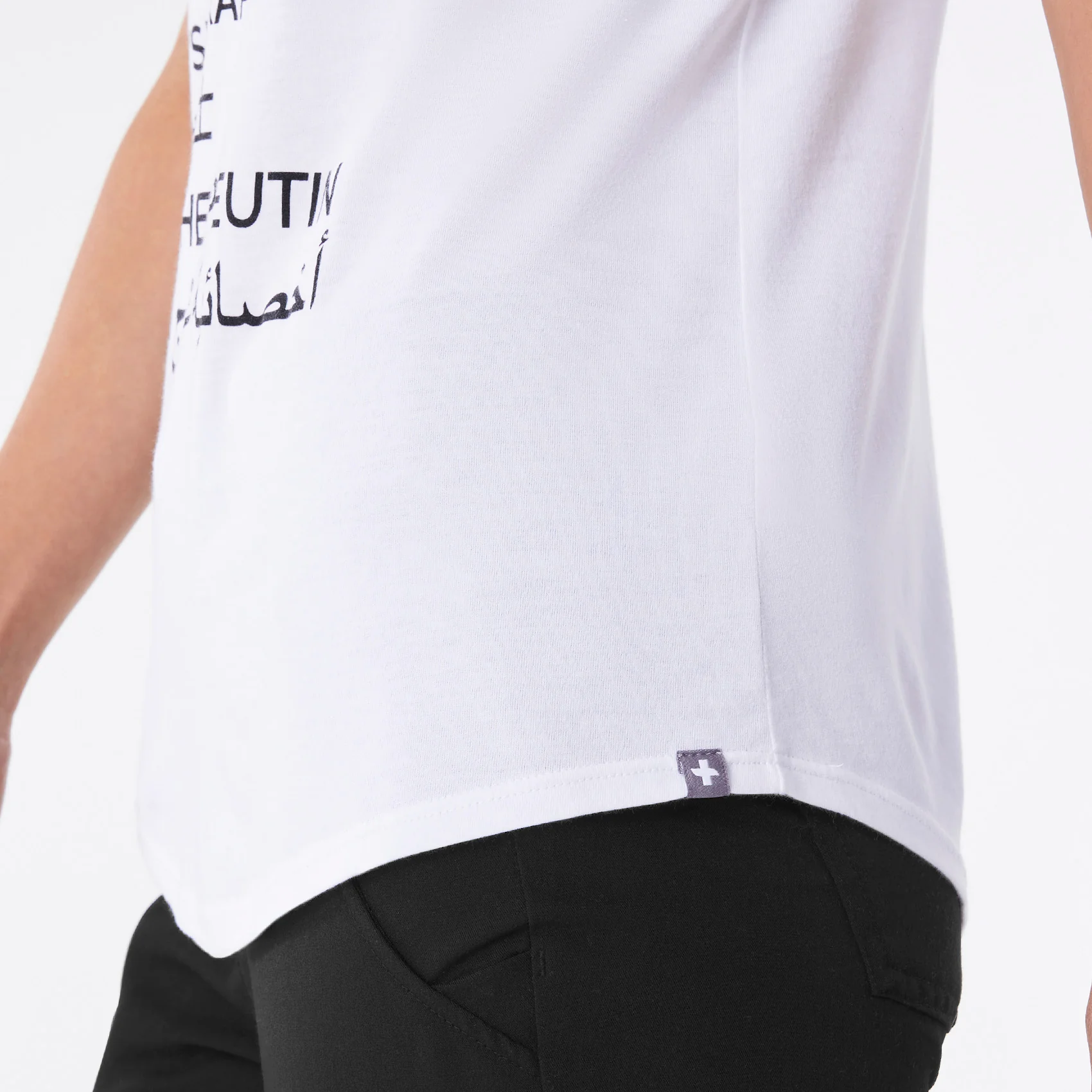 women's White Pharmacist Supersoft - Shortsleeve Underscrub - Image 6