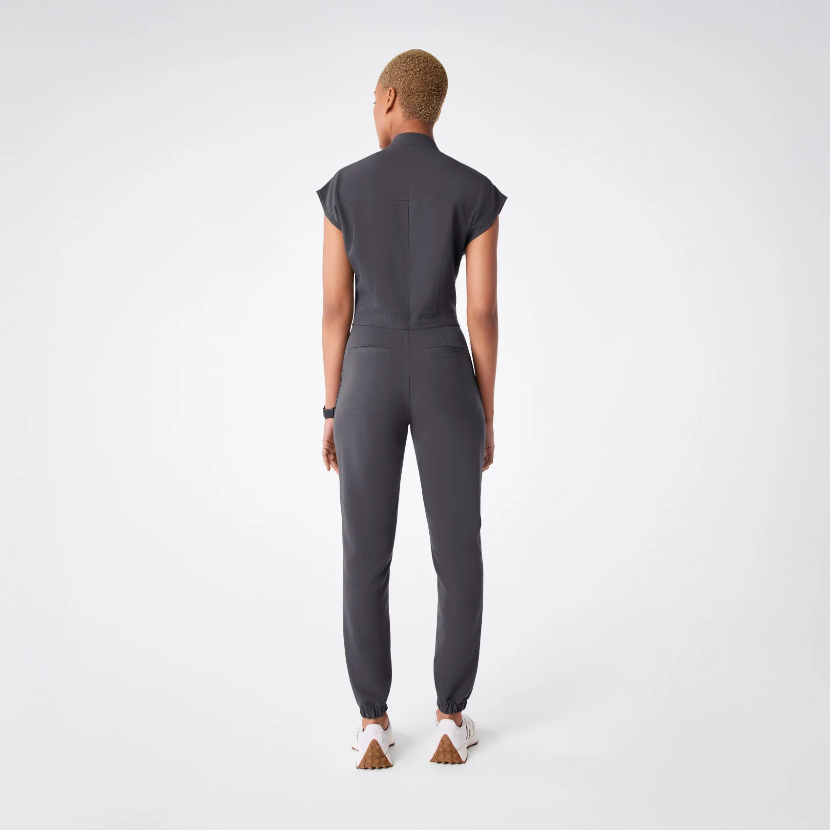 women's Charcoal Rafaela Cargo Jogger - ScrubJumpsuit™ - Image 2