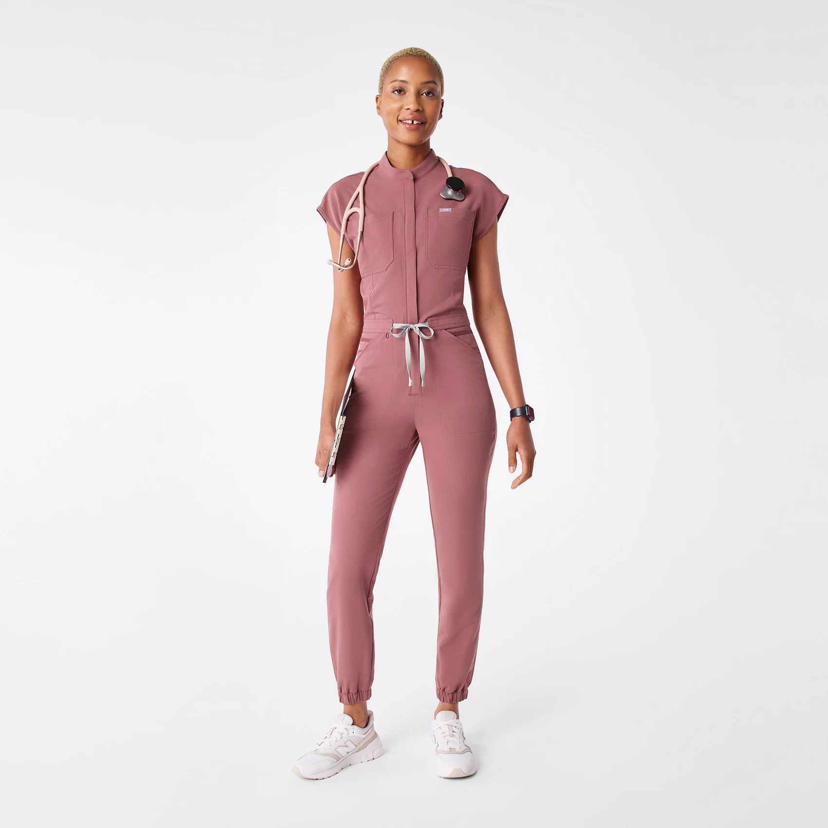 women's Mauve Rafaela Cargo Jogger - ScrubJumpsuit™