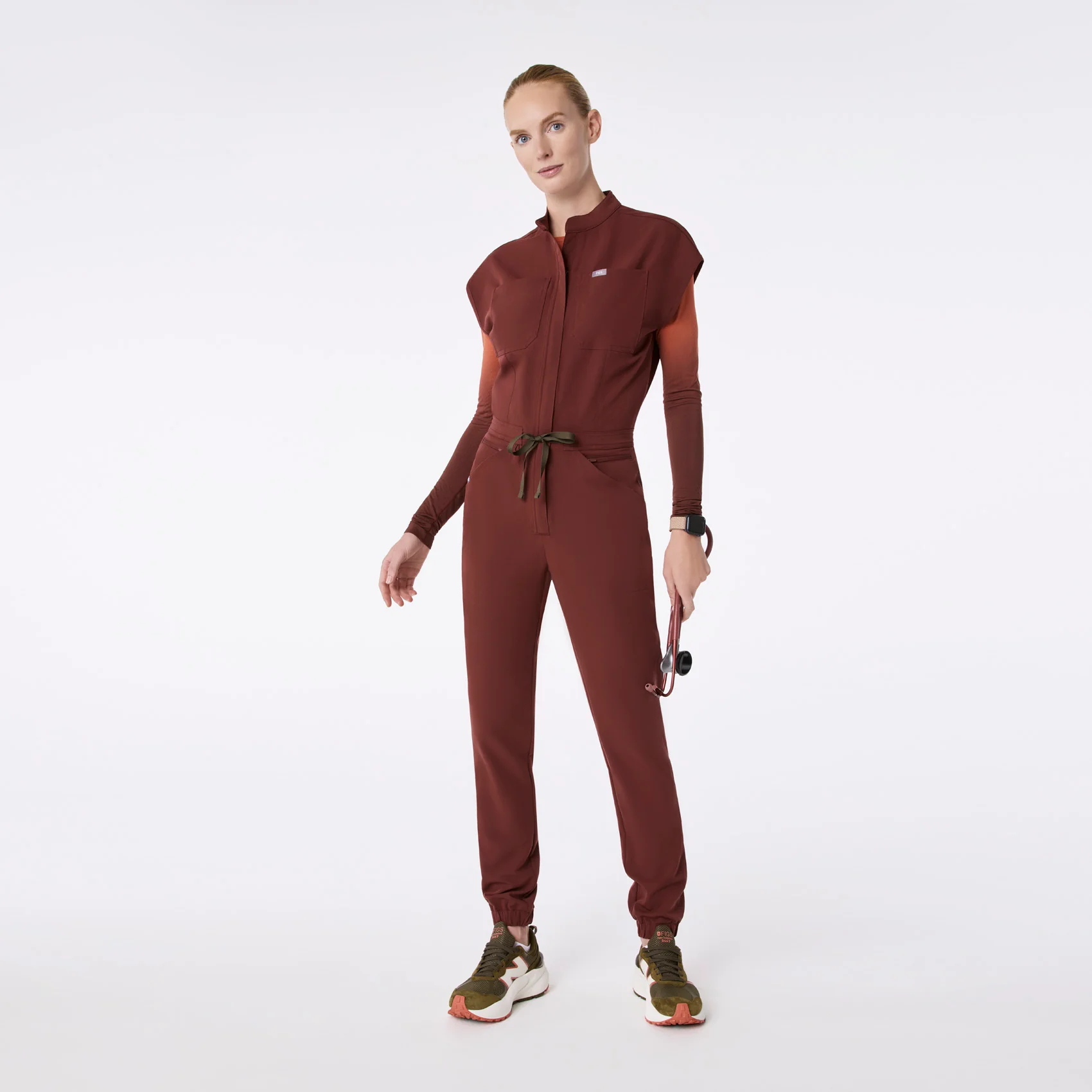 women's Walnut Rafaela Cargo - ScrubJumpsuit™