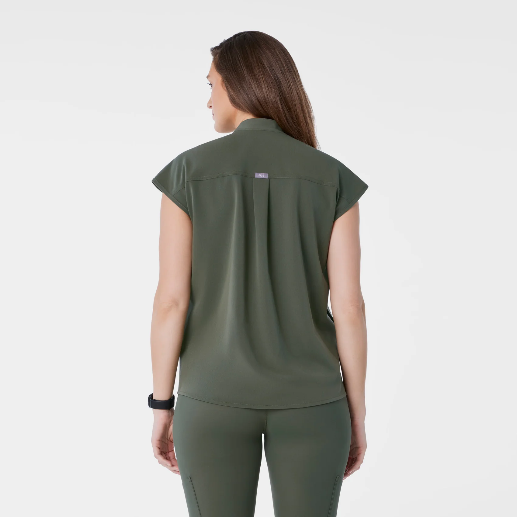 women's Moss Rafaela Maternity  -  Scrub Top™ - Image 4