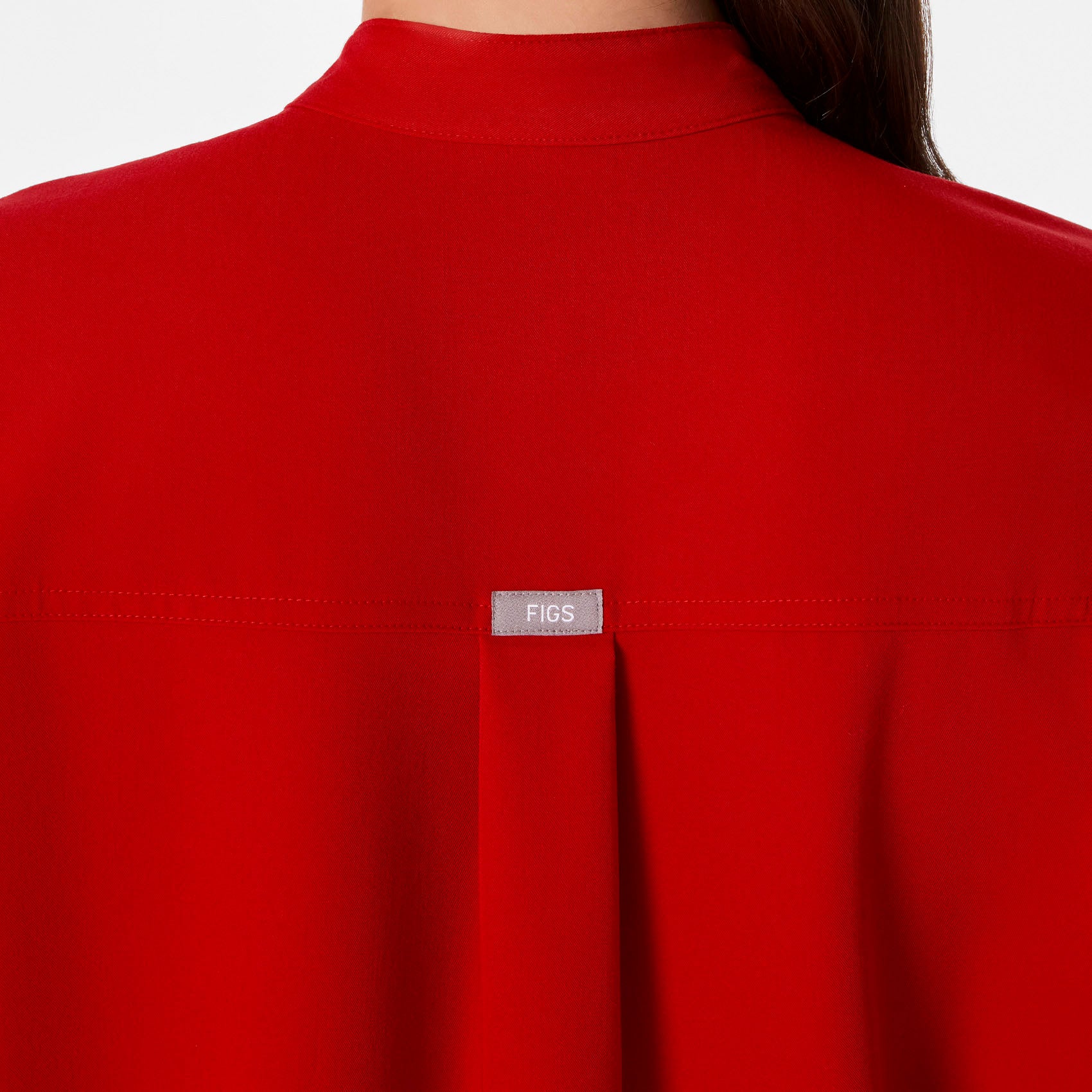 women's Winning Red Rafaela - Oversized Scrub Top™ - Image 5