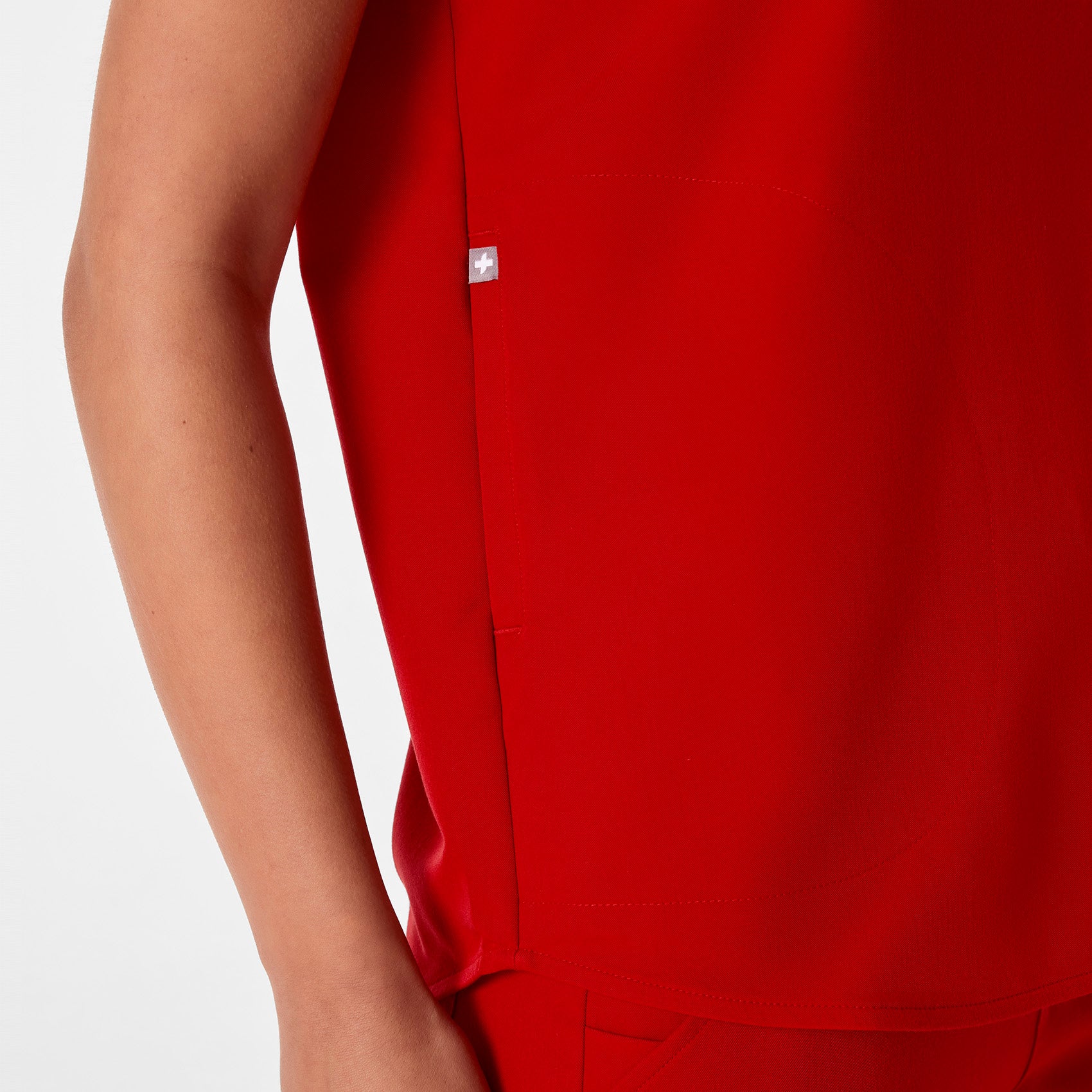 women's Winning Red Rafaela - Oversized Scrub Top™ - Image 8