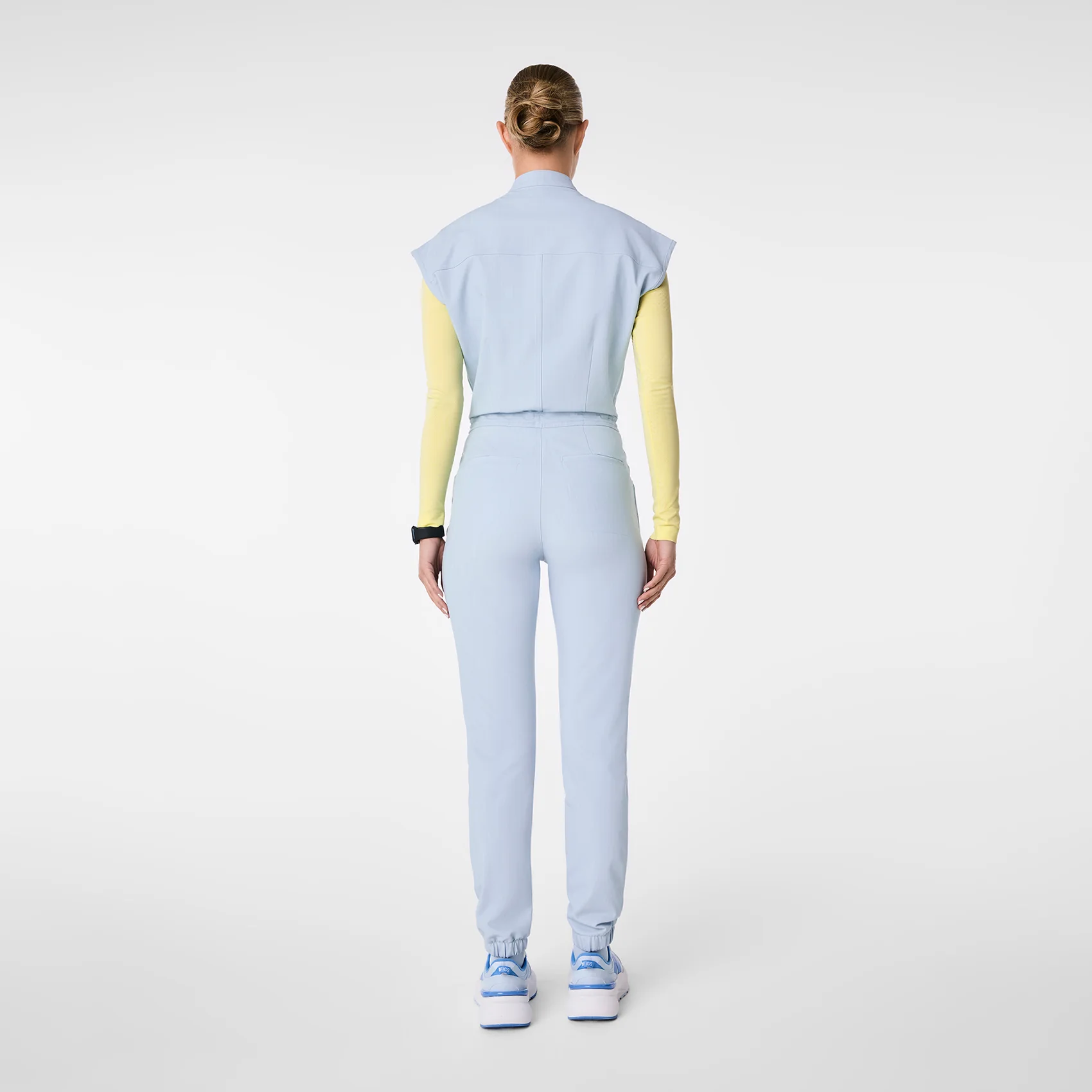 women's Chambray Rafaela Cargo Jogger - ScrubJumpsuit™ - Image 2