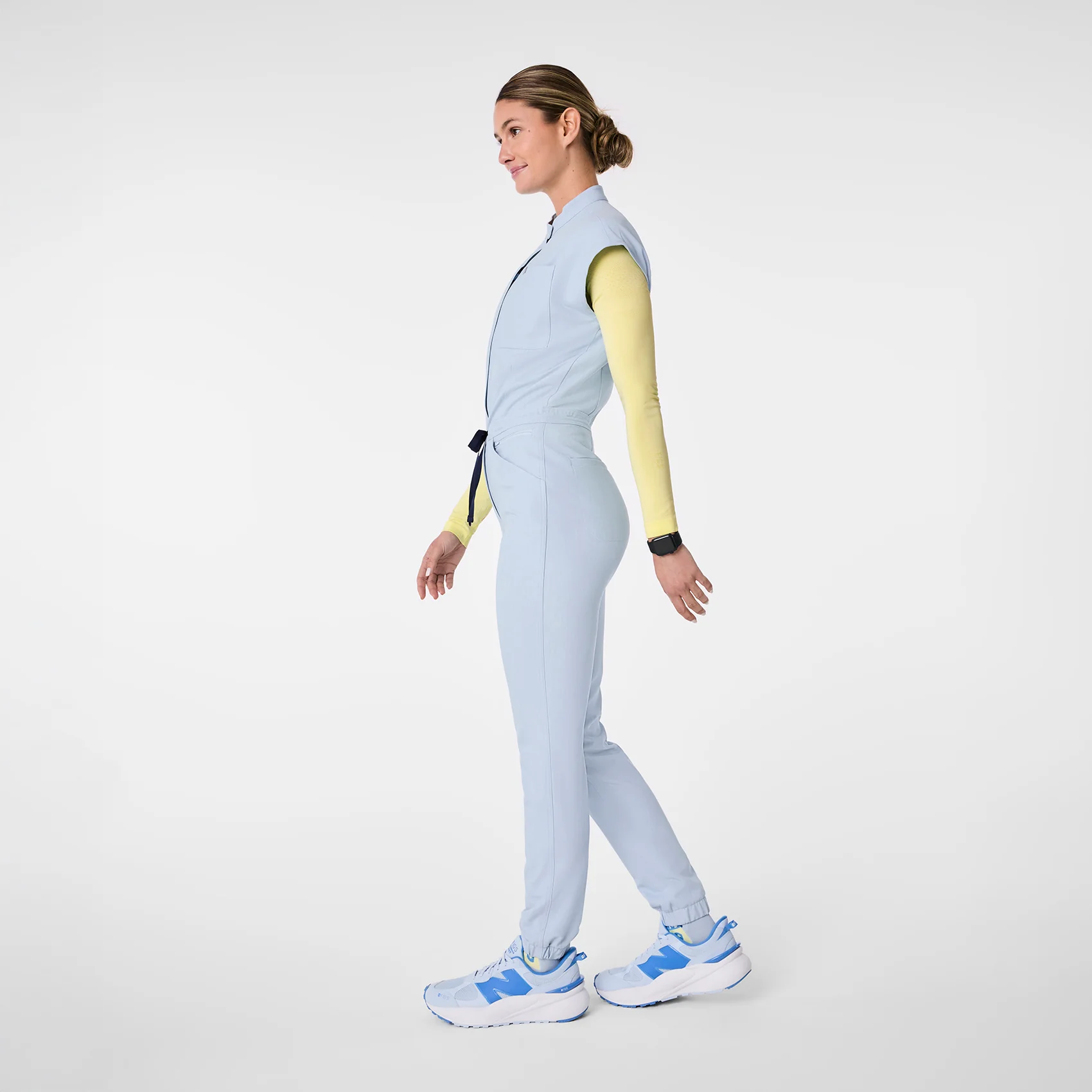 women's Chambray Rafaela Cargo Jogger - ScrubJumpsuit™ - Image 3