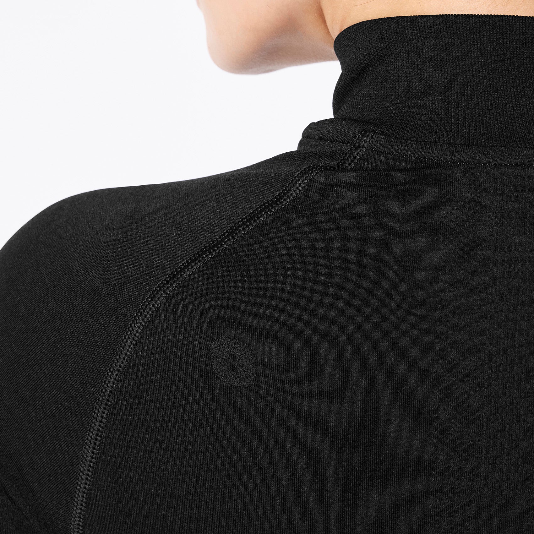women's Black Salta Seamless - ¼ Zip - Image 5