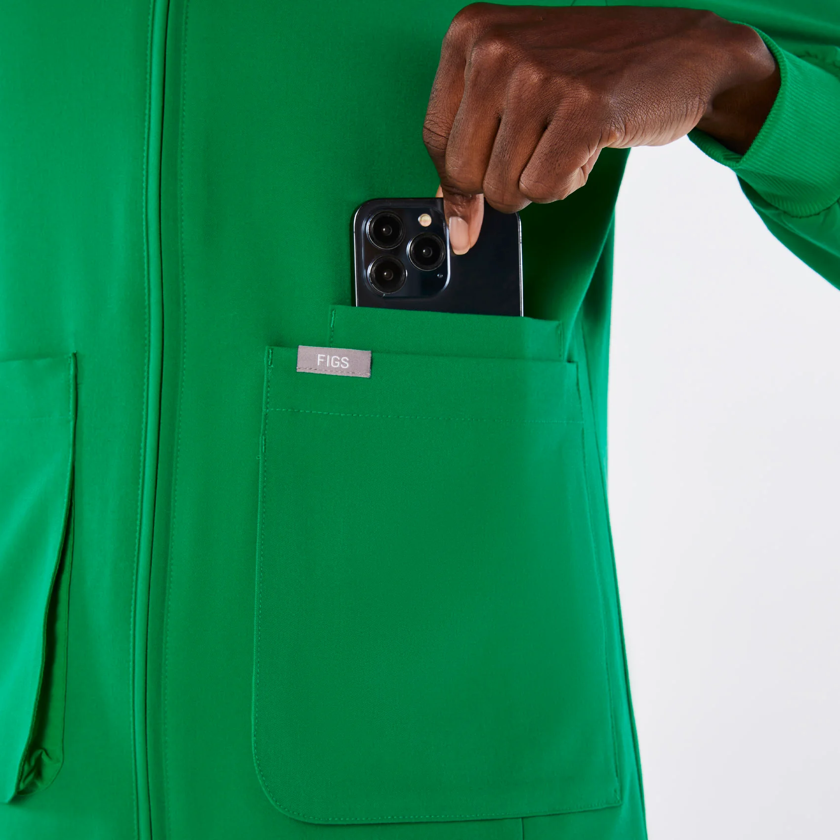 women's Evergreen Sebina Scrub Jacket - Image 7