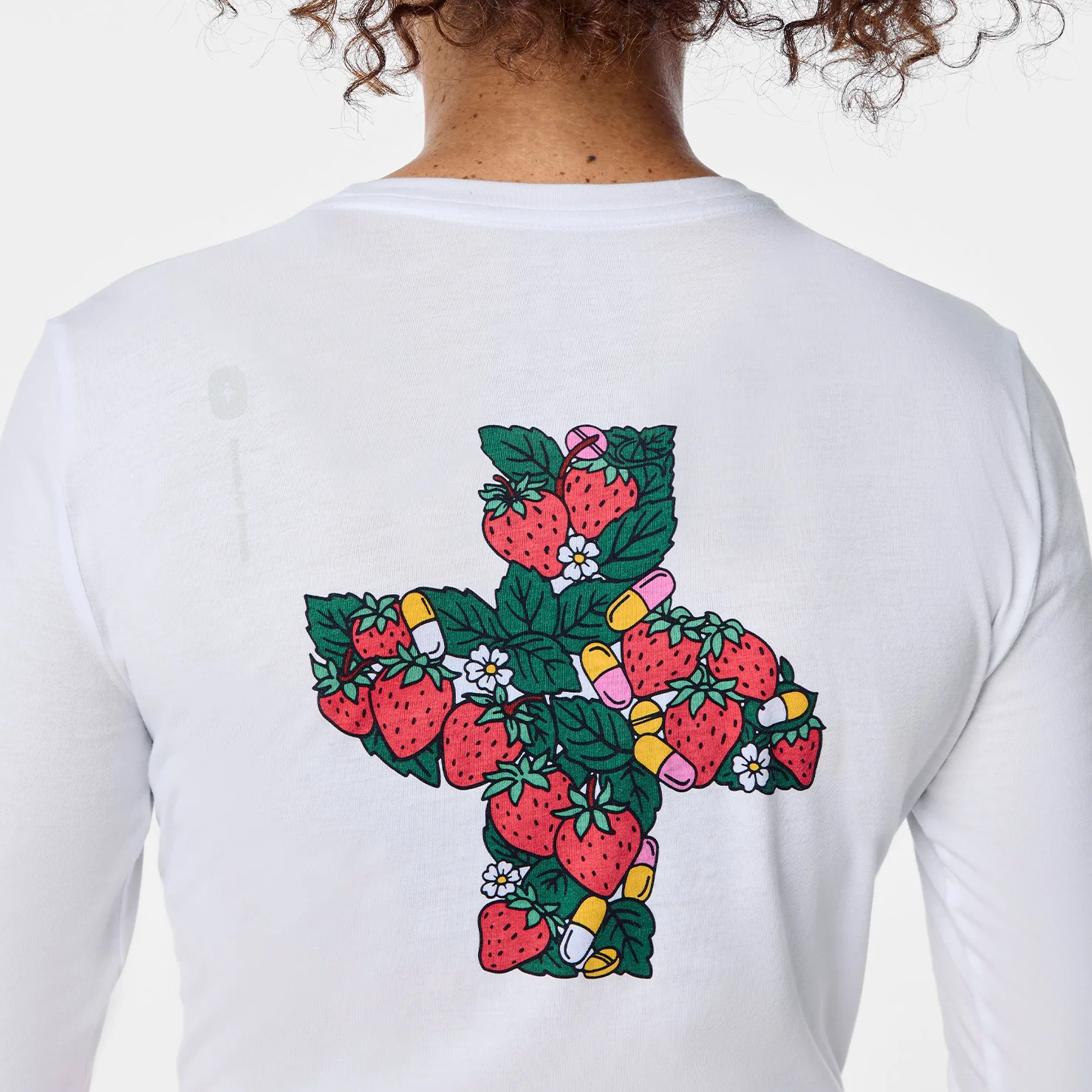 women's Optic White Spring - Longsleeve Underscrub - Image 3