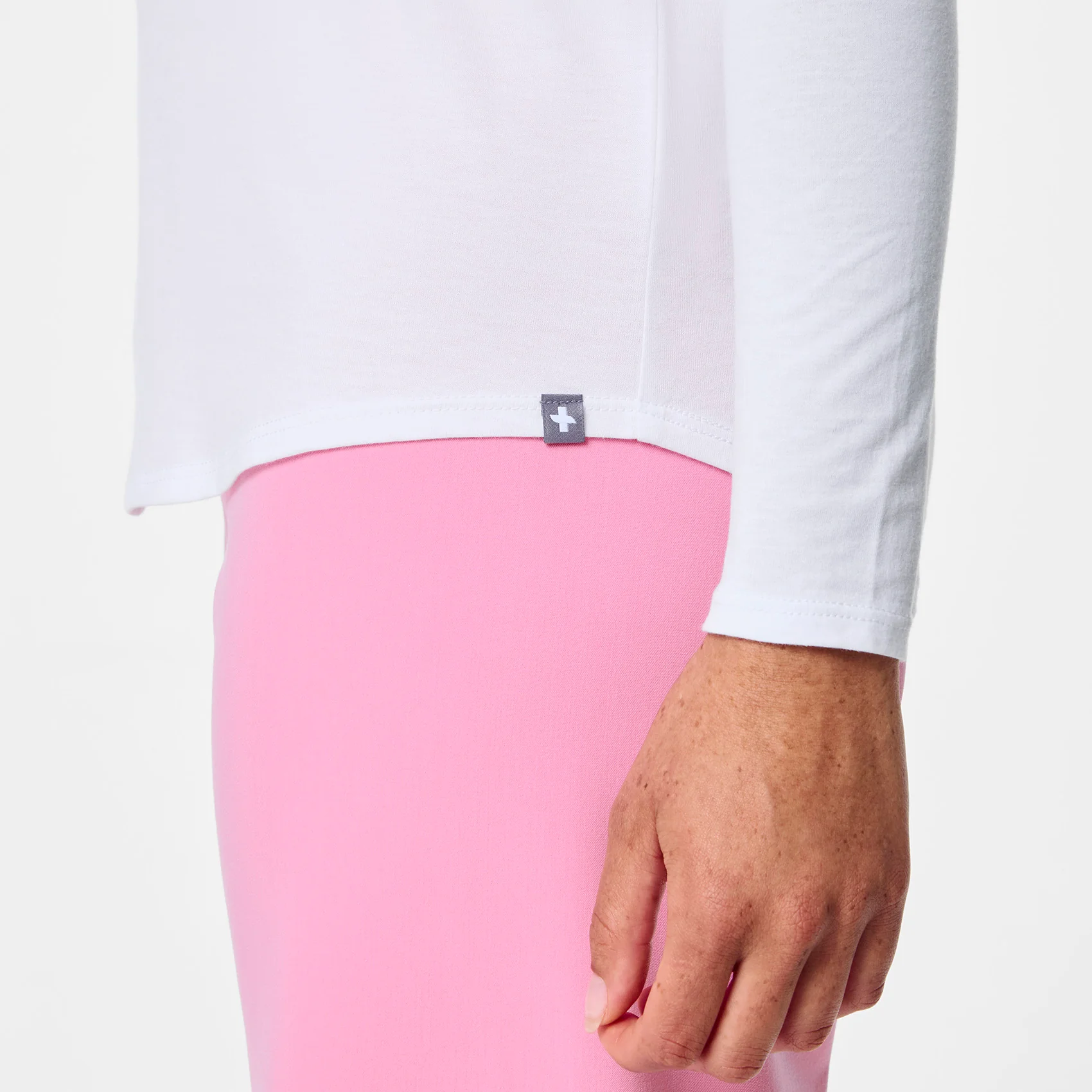 women's Optic White Spring - Longsleeve Underscrub - Image 7