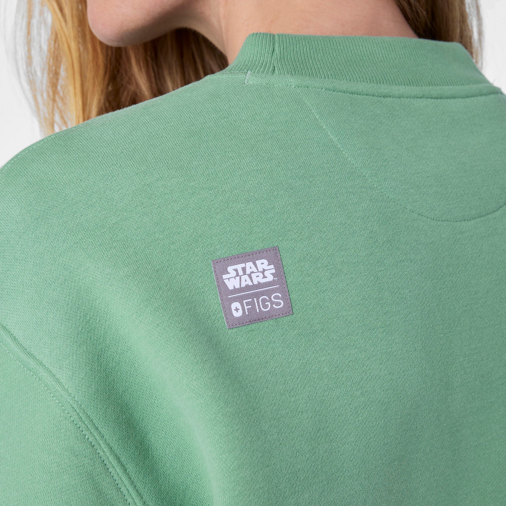 women's Jade STAR WARS™ | FIGS Graphic - Crewneck Sweatshirt - Image 6