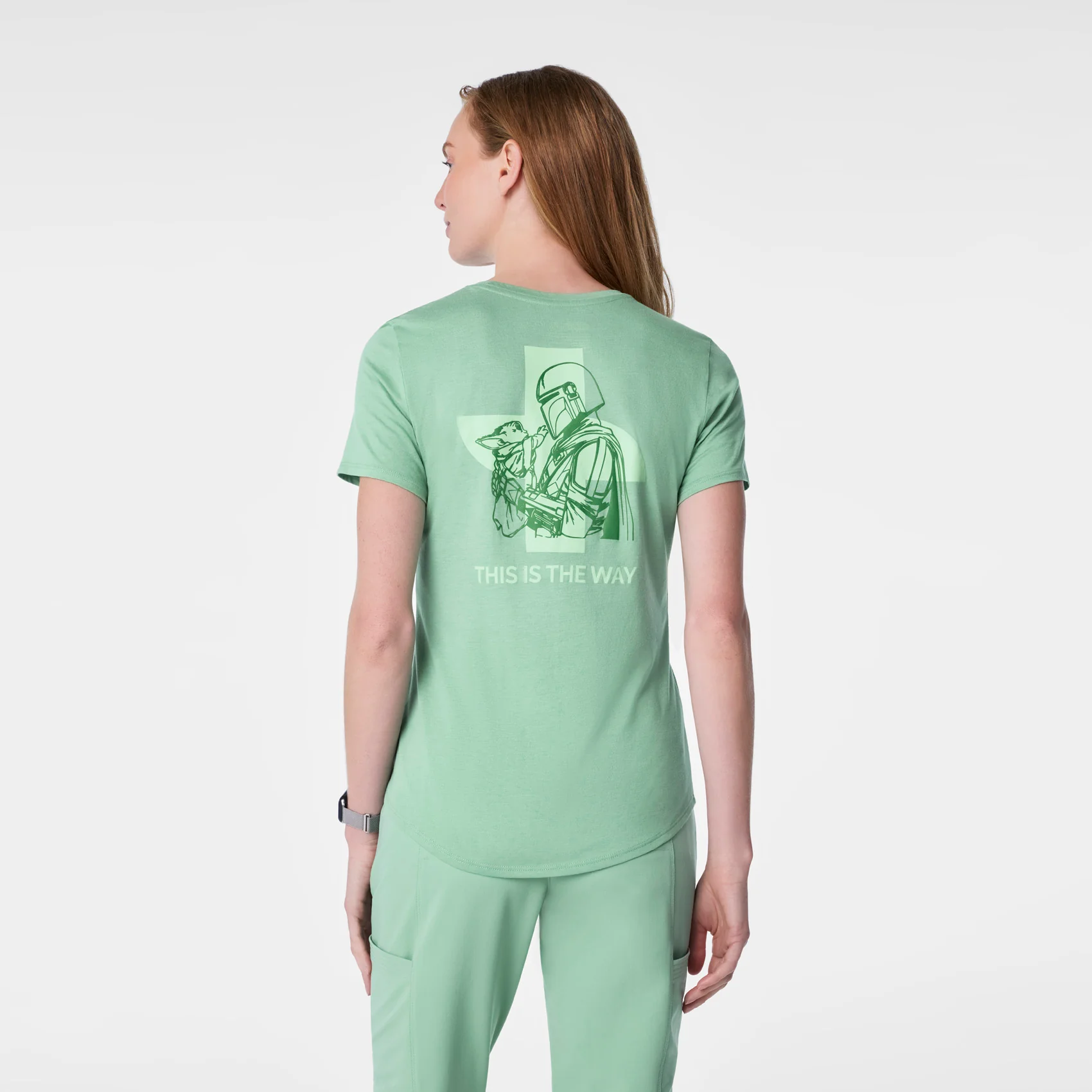 women's Jade STAR WARS™ | FIGS Supersoft - Shortsleeve Underscrub