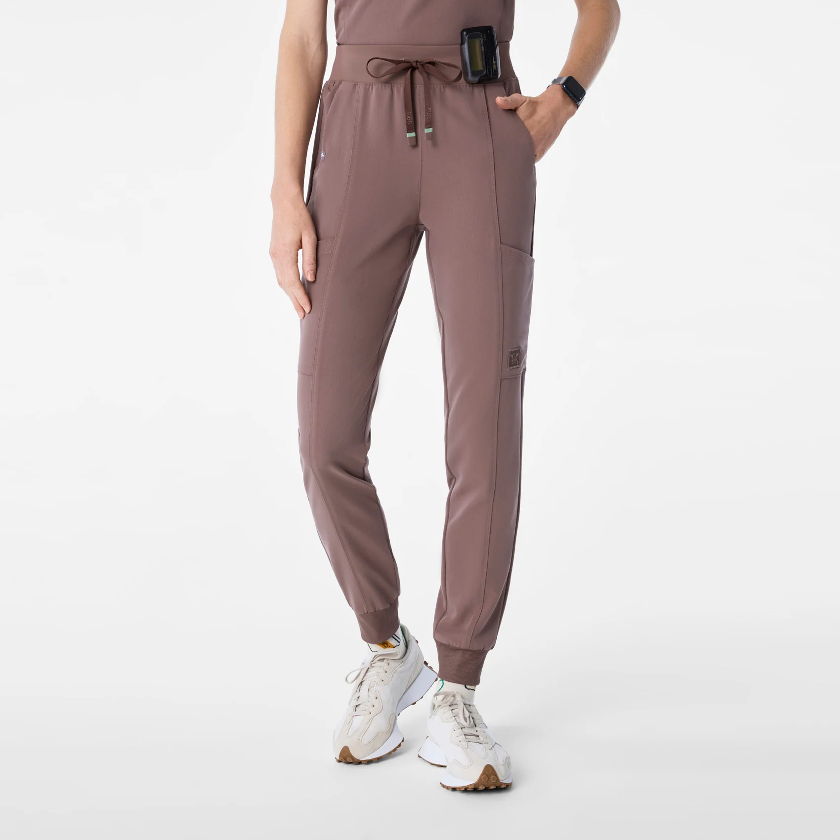 women's Smokey Taupe STAR WARS™ | FIGS - Tall Scrub Pant