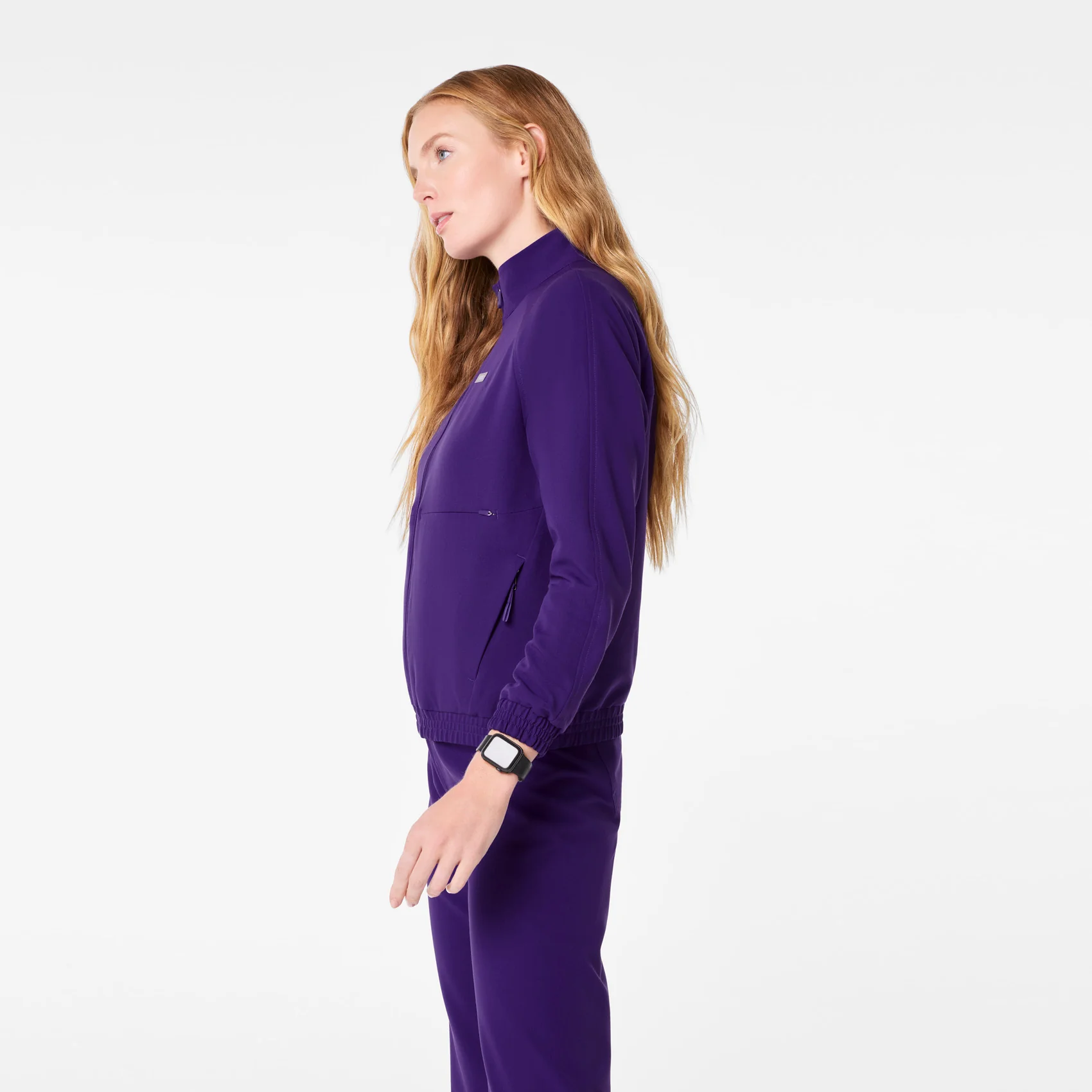 women's Purple Pulse Sydney -  Scrub Jacket - Image 3