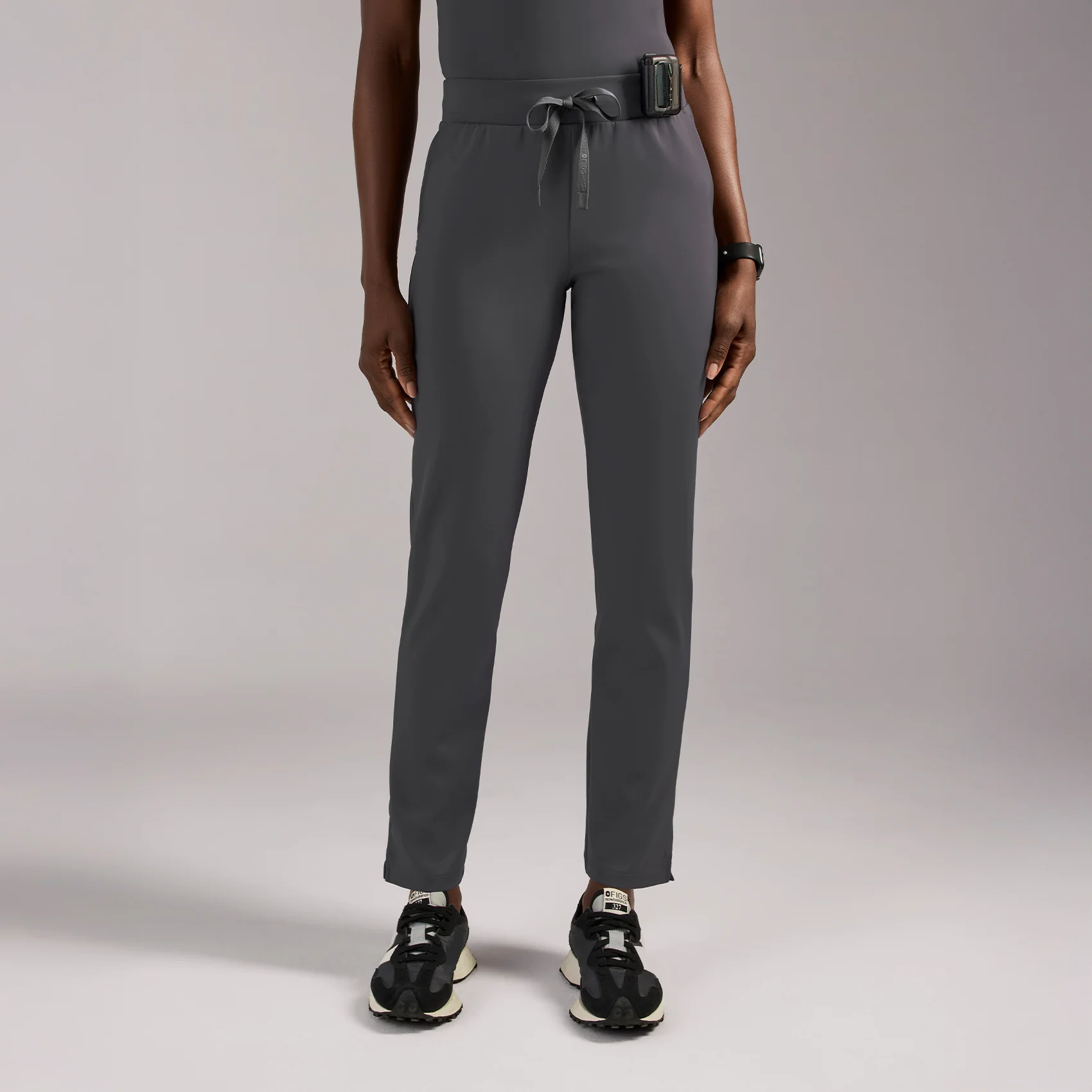 women's Charcoal Tena FORMx Slim Tapered - Tall Scrub Pant™