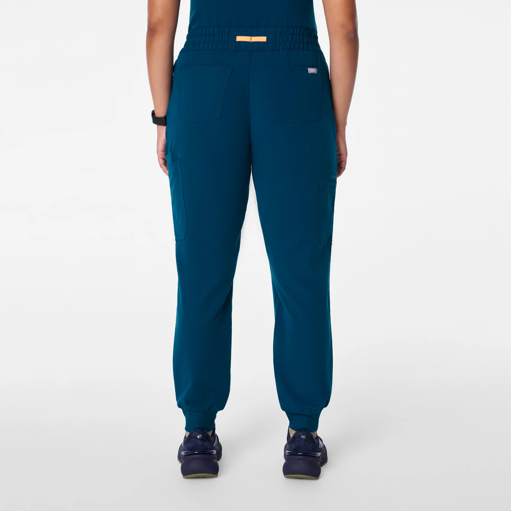 women's Deep Reef High Waisted Uman Relaxed - Jogger Scrub Pant - Image 4
