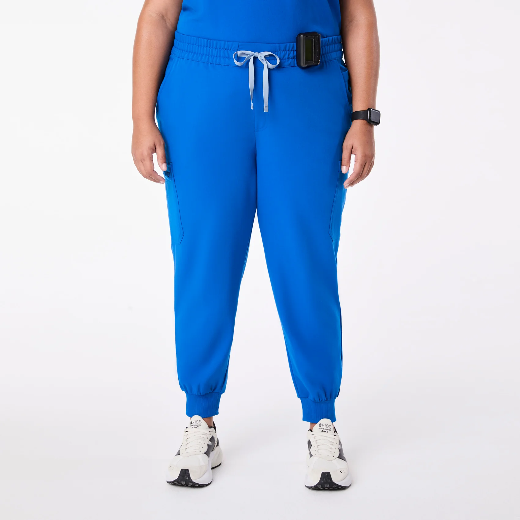women's Royal Blue Uman Relaxed - Jogger Scrub Pant (3XL-6XL)