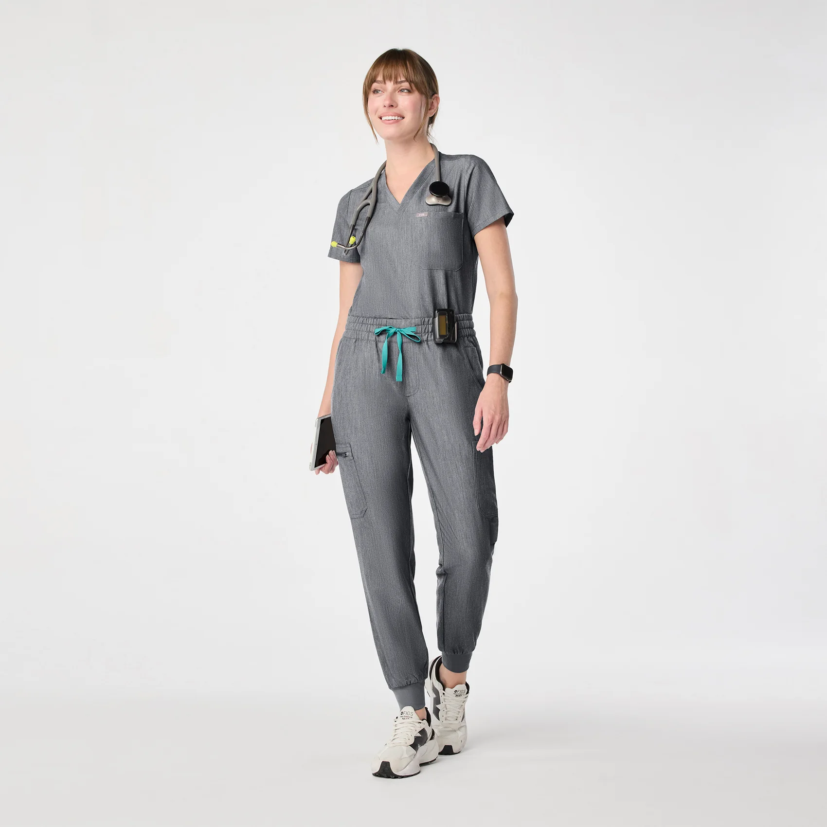 women's Graphite Uman Relaxed - Jogger Scrub Pant - Image 2