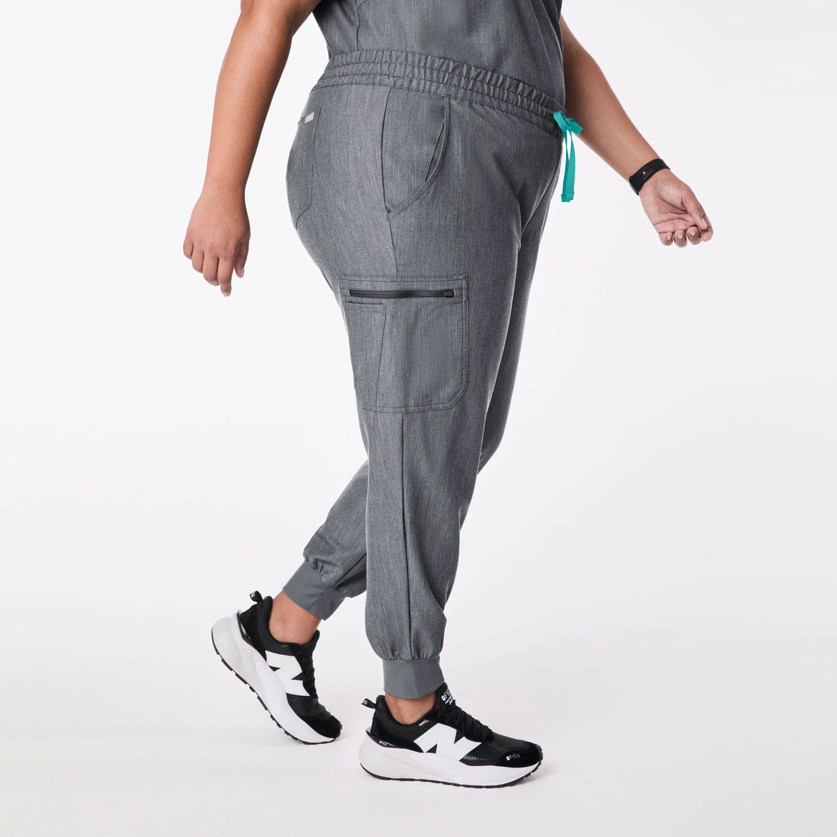 women's Graphite Uman Relaxed - Tall Jogger Scrub Pant (3XL-6XL) - Image 3