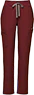 women's Burgundy Yola™ High Waisted 2.0 - Petite Skinny Scrub Pants - Image 5