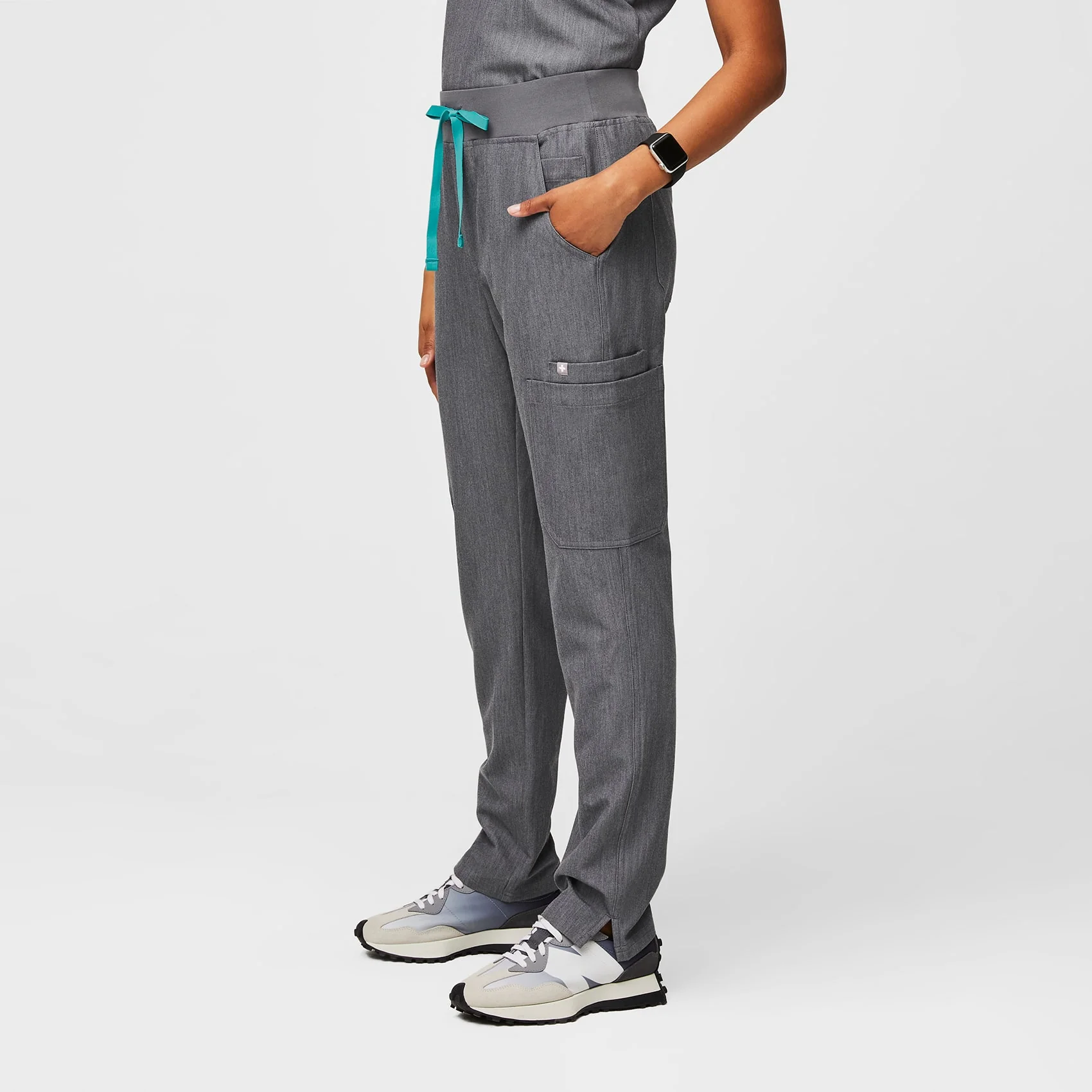 women's Graphite Yola™ High Waisted 2.0 - Skinny Scrub Pants - Image 3