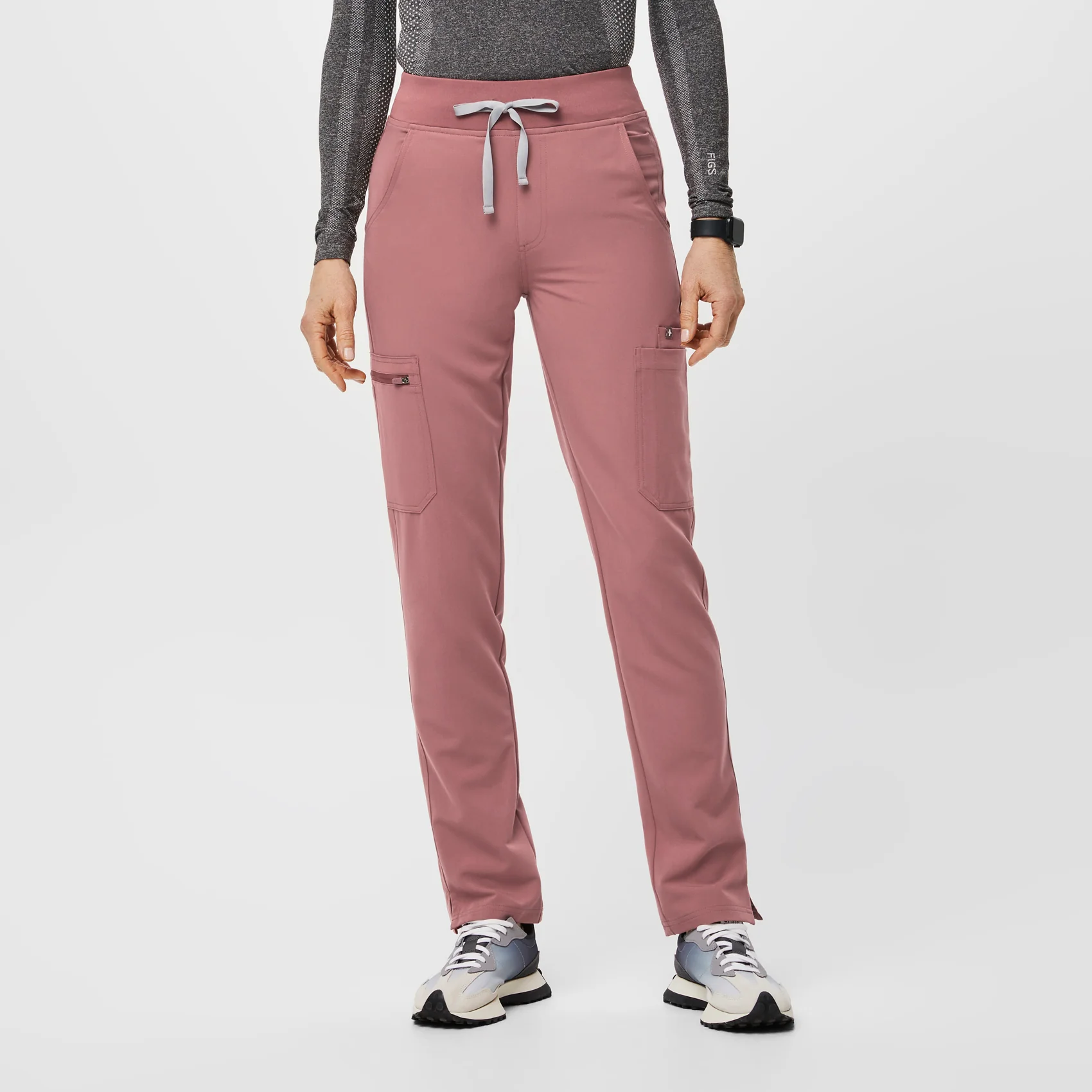 women's Mauve Yola™ High Waisted 2.0 - Tall Skinny Scrub Pants