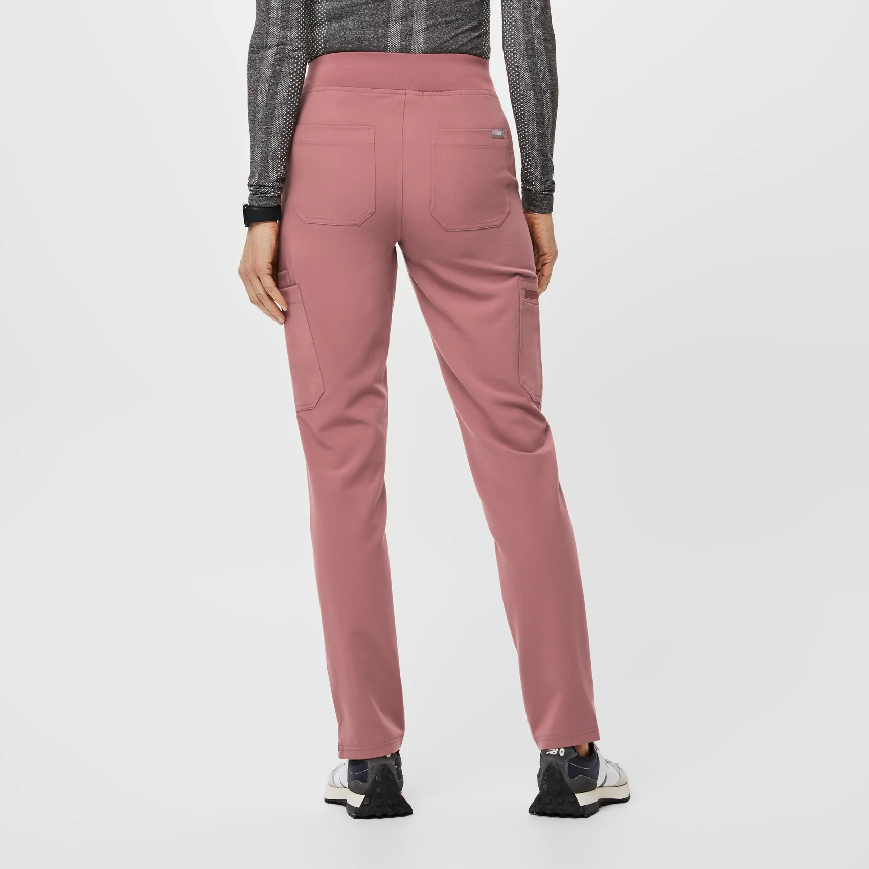 women's Mauve Yola™ High Waisted 2.0 - Tall Skinny Scrub Pants - Image 4