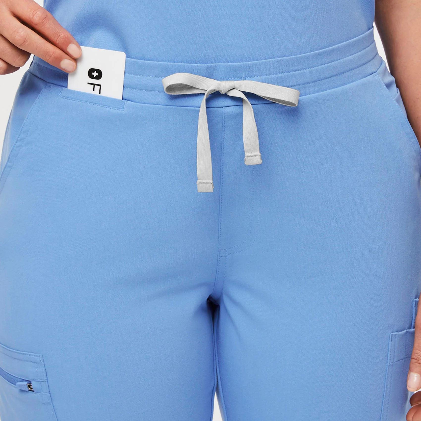 Women's Ceil Blue Yola™ - Petite Skinny Scrub Pants - Image 5
