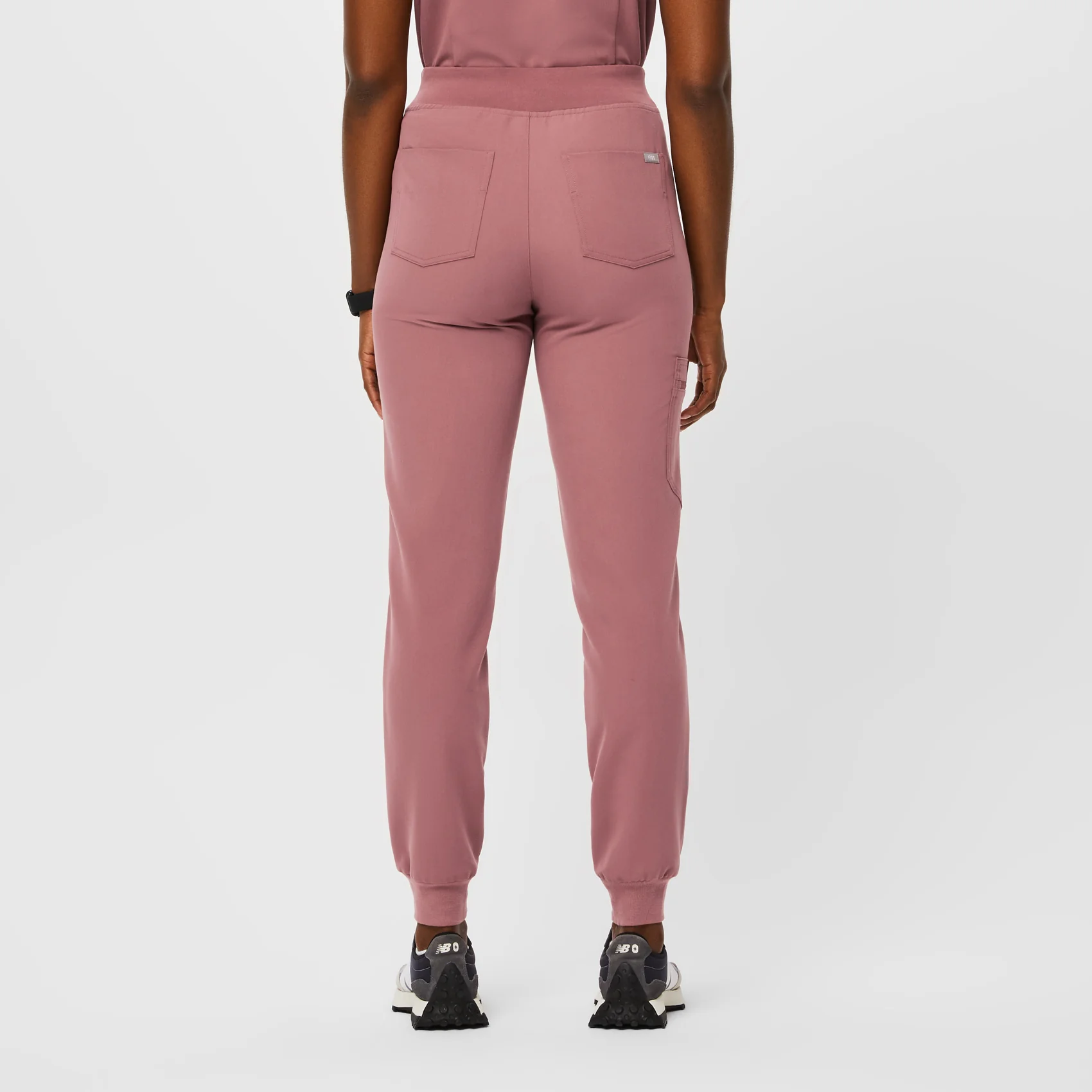 women's Mauve Zamora™ High Waisted - Tall Jogger Scrub Pants - Image 4