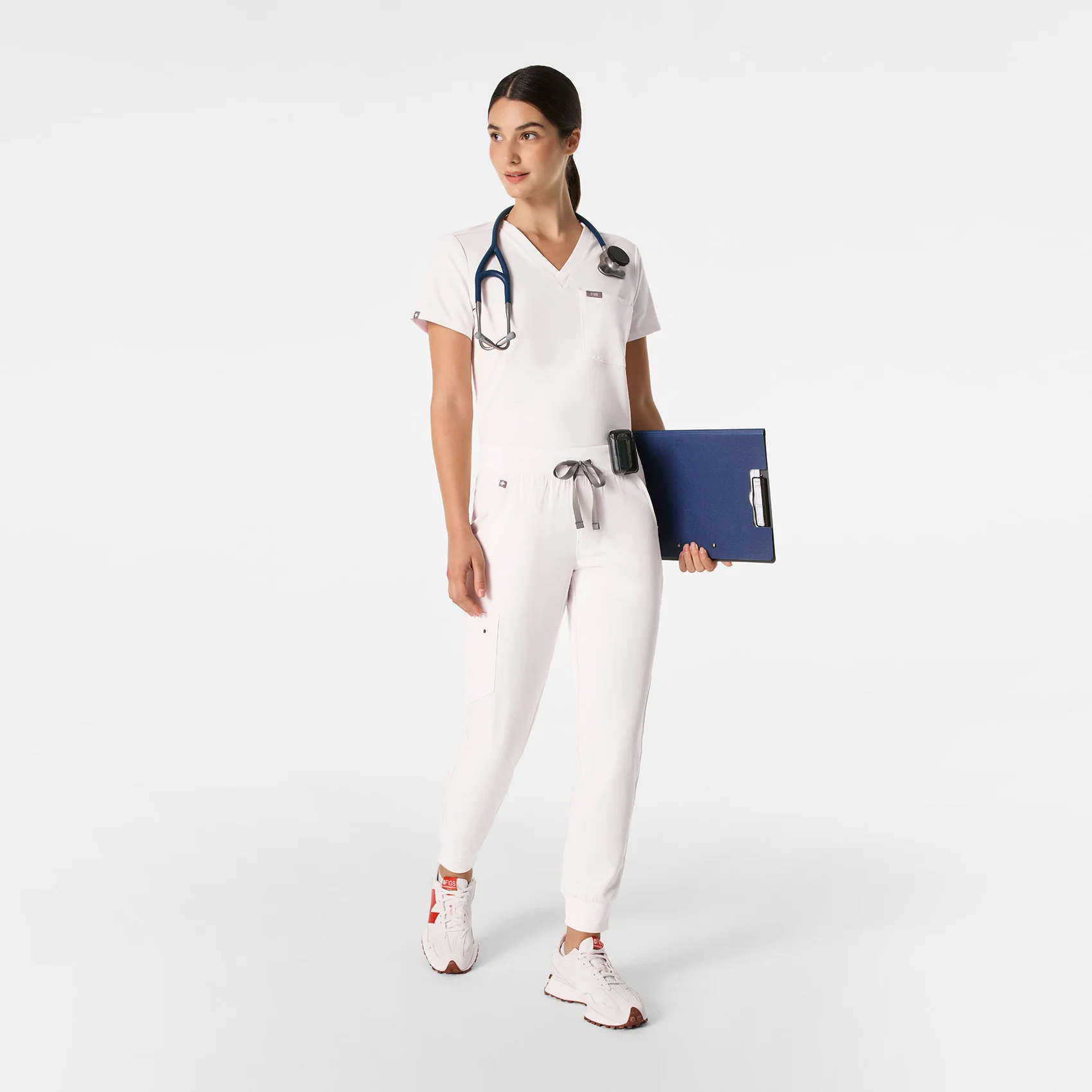 women's Off White Zamora - Tall Jogger Scrub Pant™ - Image 2