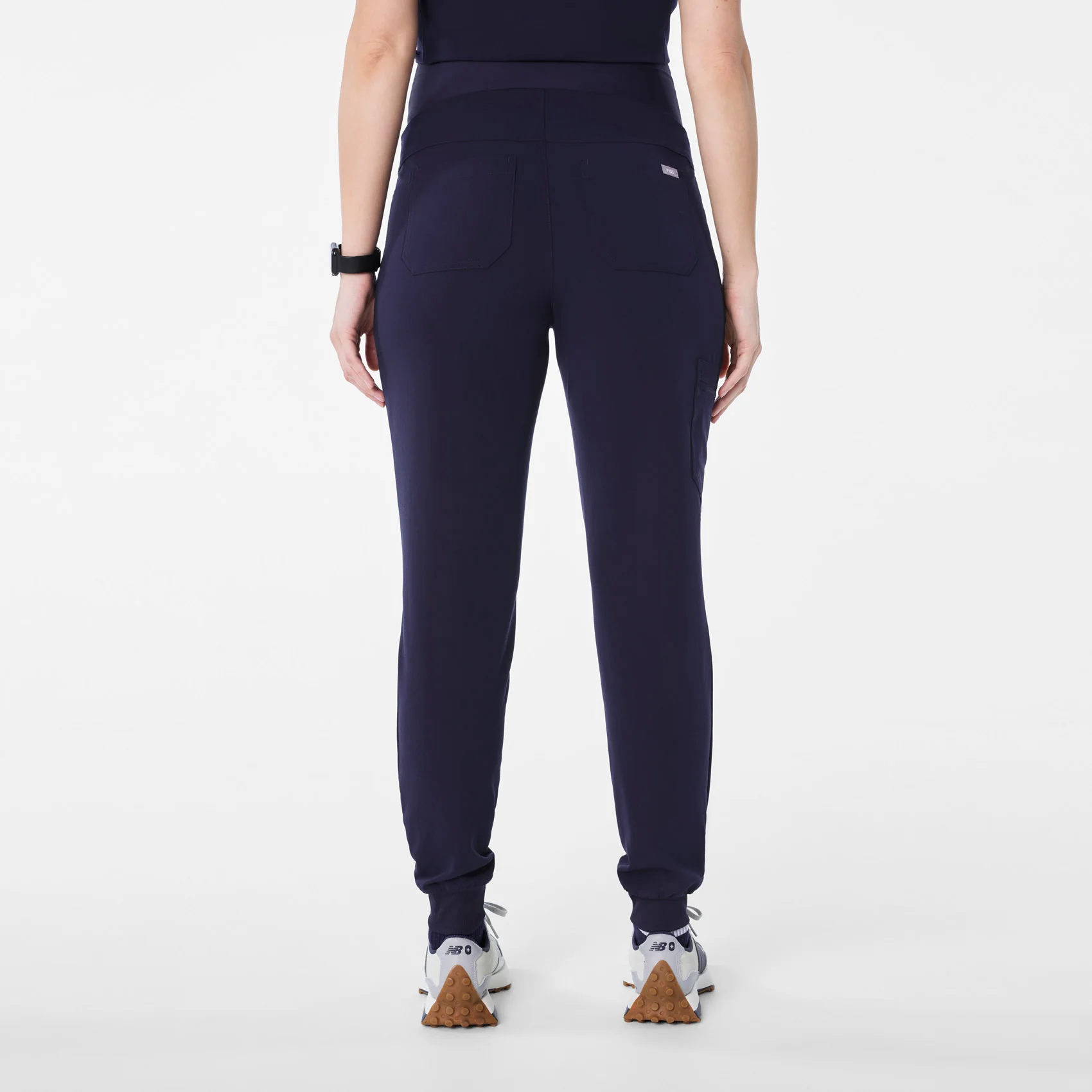 women's Navy Zamora - Maternity Jogger Scrub Pant™ - Image 4