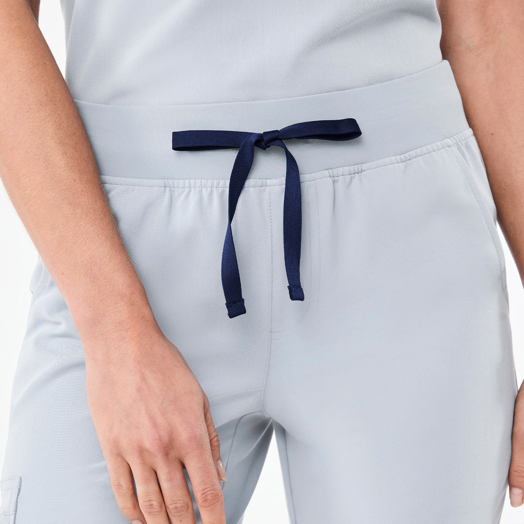 women's Dusty Blue Zamora - Petite Jogger Scrub Pant™ - Image 5
