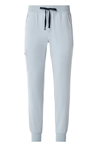 women's Dusty Blue Zamora - Petite Jogger Scrub Pant™ - Image 7