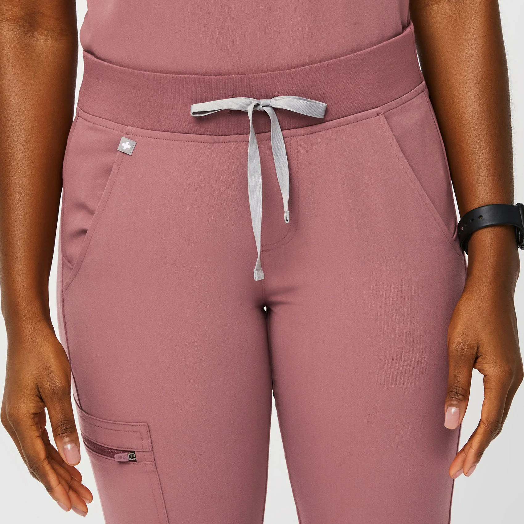 women's Mauve Zamora™- Petite Jogger Scrub Pants (3XL - 6XL) - Image 5