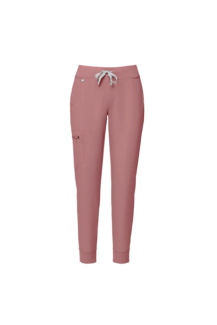 women's Mauve Zamora™- Petite Jogger Scrub Pants (3XL - 6XL) - Image 7