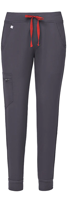 women's Charcoal Zamora™ - Tall Jogger Scrub Pants - Image 8