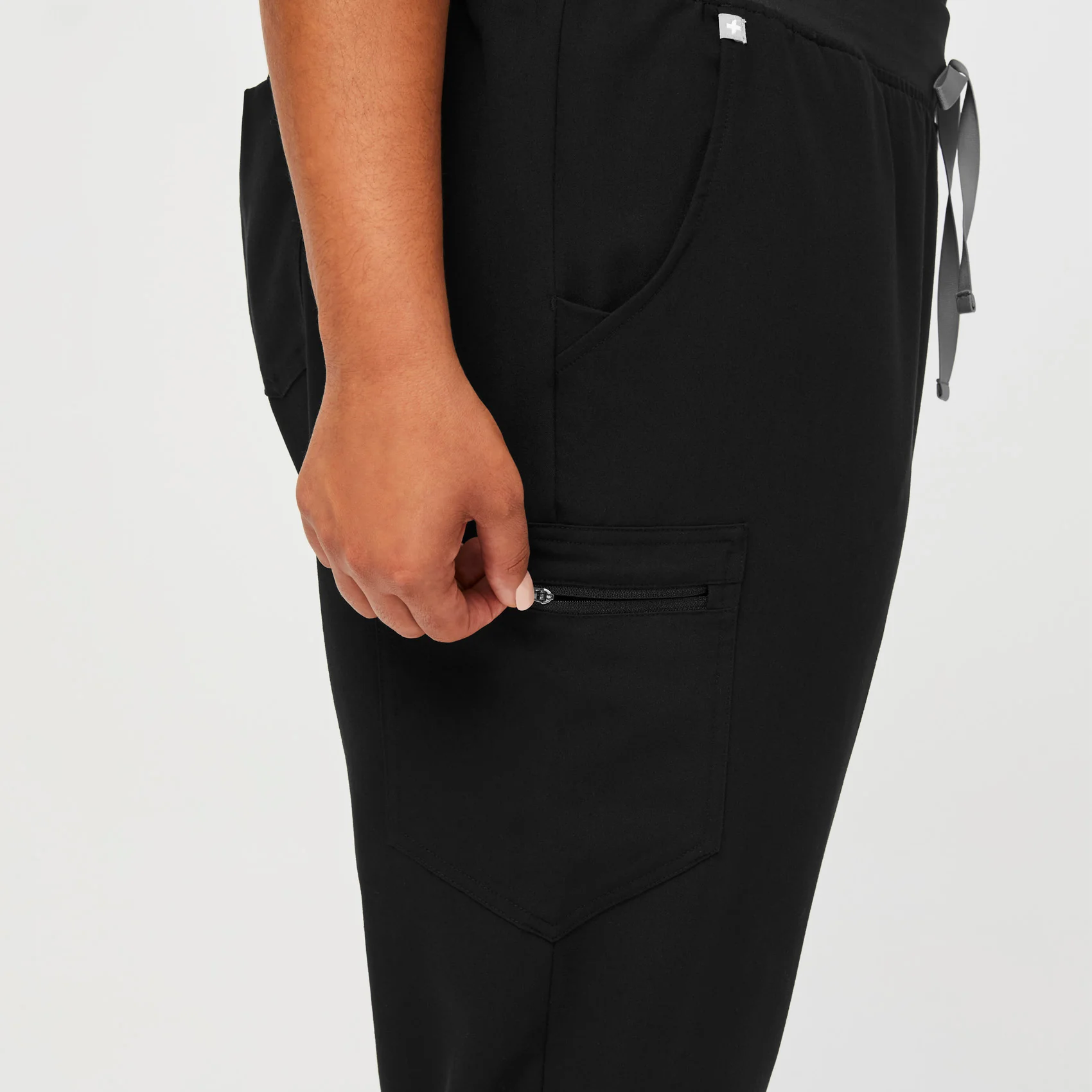 women's Black Zamora™ - Tall Jogger Scrub Pants (3XL - 6XL) - Image 6